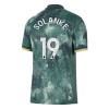 Maillot de Supporter Tottenham Hotspur Solanke 19 Troisième 2024-25 Pour Homme